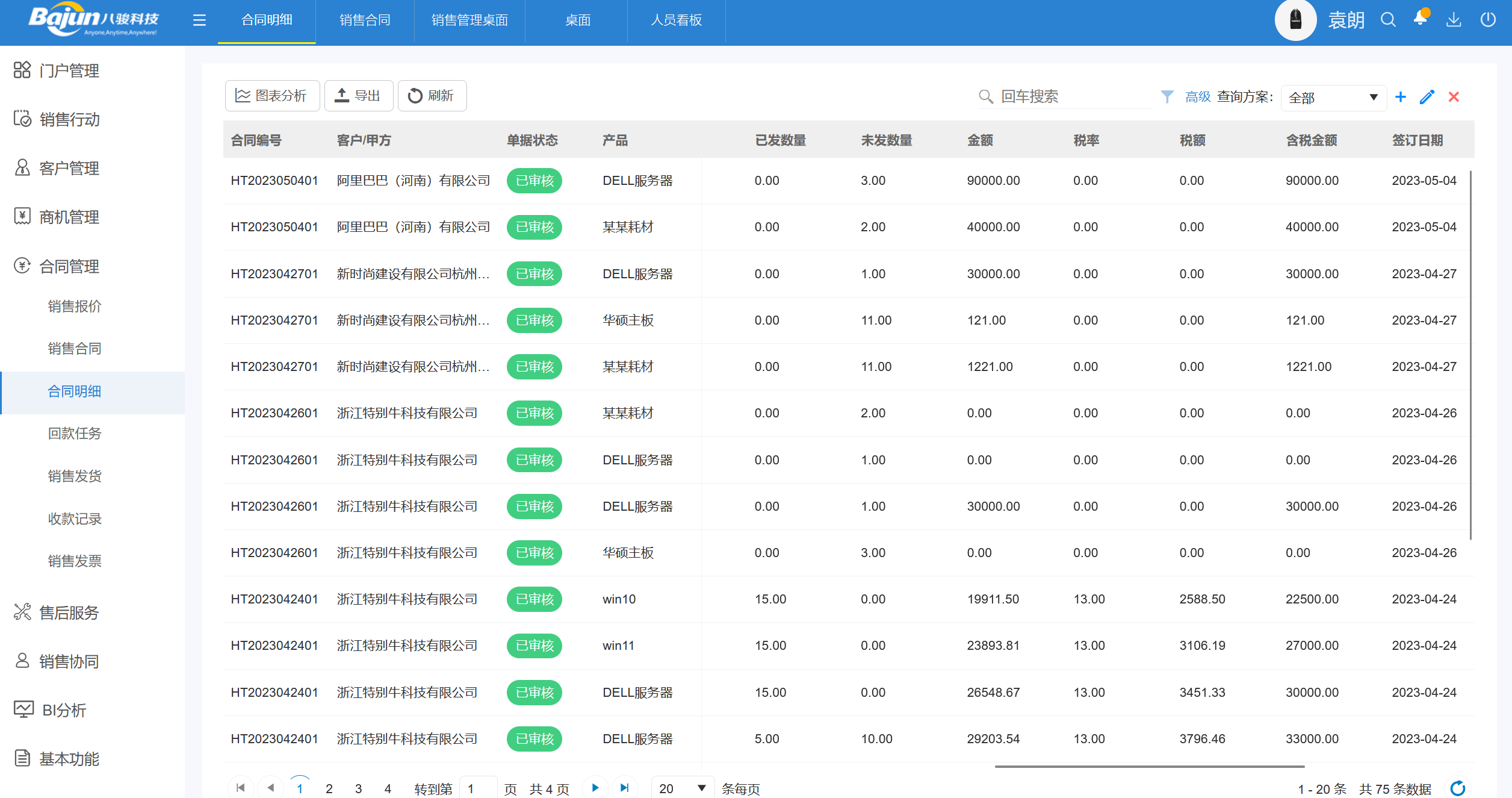 合同管理臺賬是什么，有哪些功能及作用？